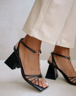Daisy - Sandalias Blancas De Piel