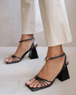 Daisy - Sandalias Blancas De Piel