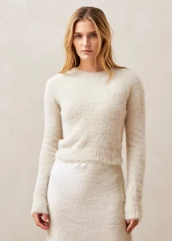 Deli - Jersey De Punto Color Ecru