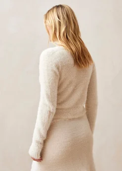 Deli - Jersey De Punto Color Ecru
