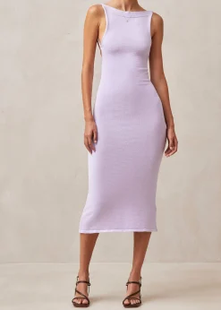 Delicate - Vestido De Punto Lila