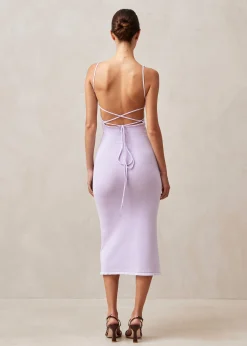 Delicate - Vestido De Punto Lila