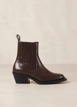 Denver Botines De Cuero Marrón
