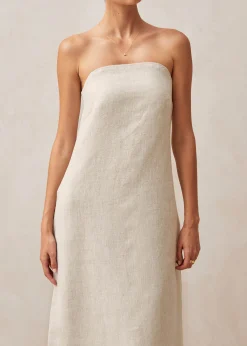 Dinka Vestido Maxi Beige