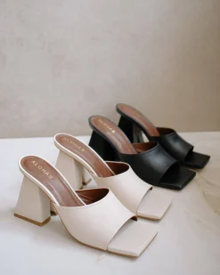 Dune - Sandalias Blancas De Piel