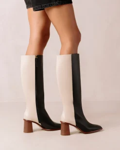East - Botas Blancas Y Negras