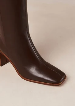 East - Botas Marrones De Piel