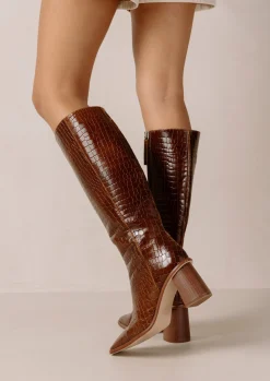 East Croco - Botas Marrones De Piel