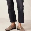 Elliot - Mocasines Marrones Con Cadena Dorada