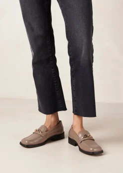 Elliot - Mocasines Marrones Con Cadena Dorada
