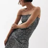 Elmi - Vestido Midi Plateado