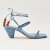 Elyn Sandalias De Cuero Color Crema