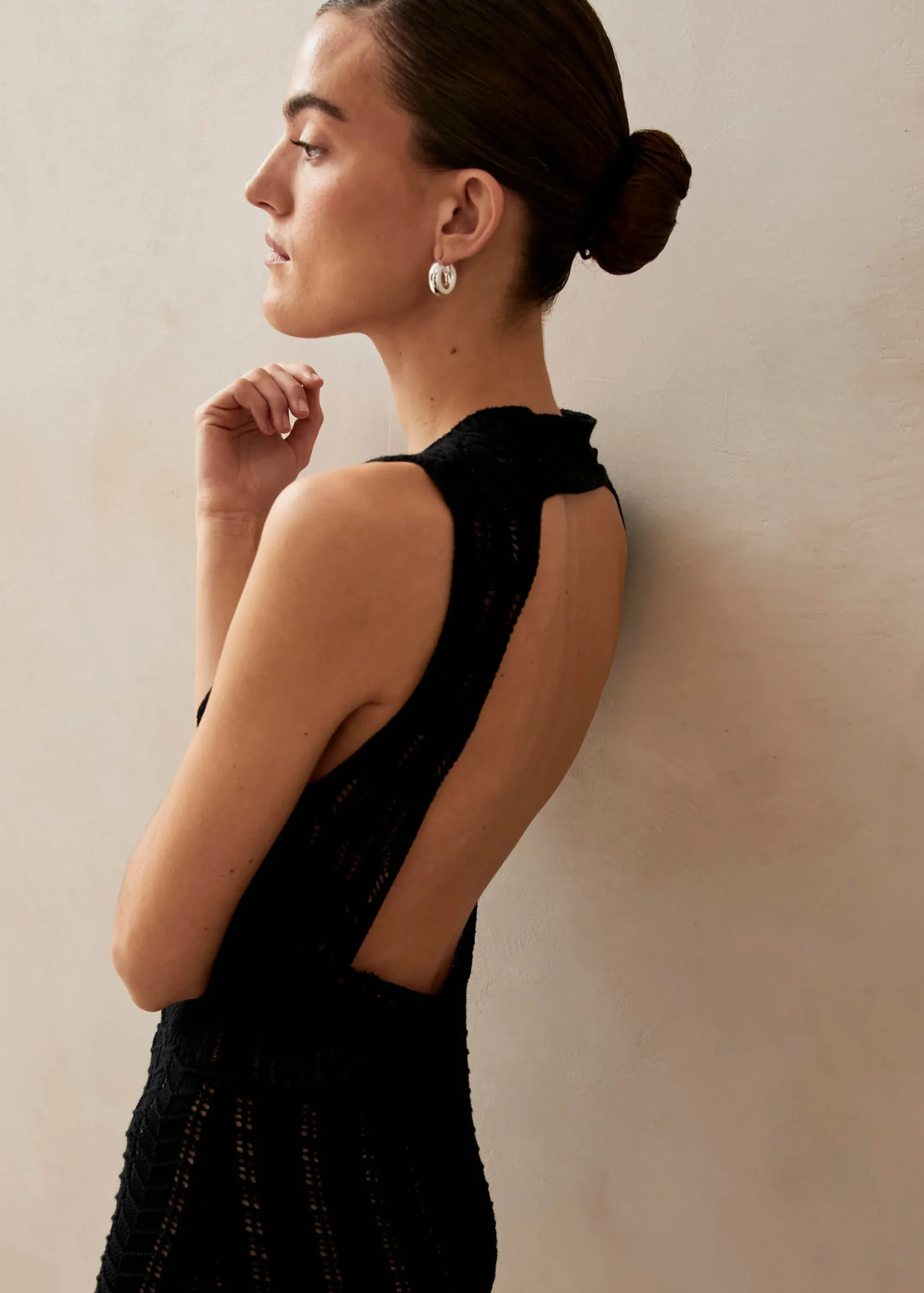 Fiorella Vestido Mini Negro