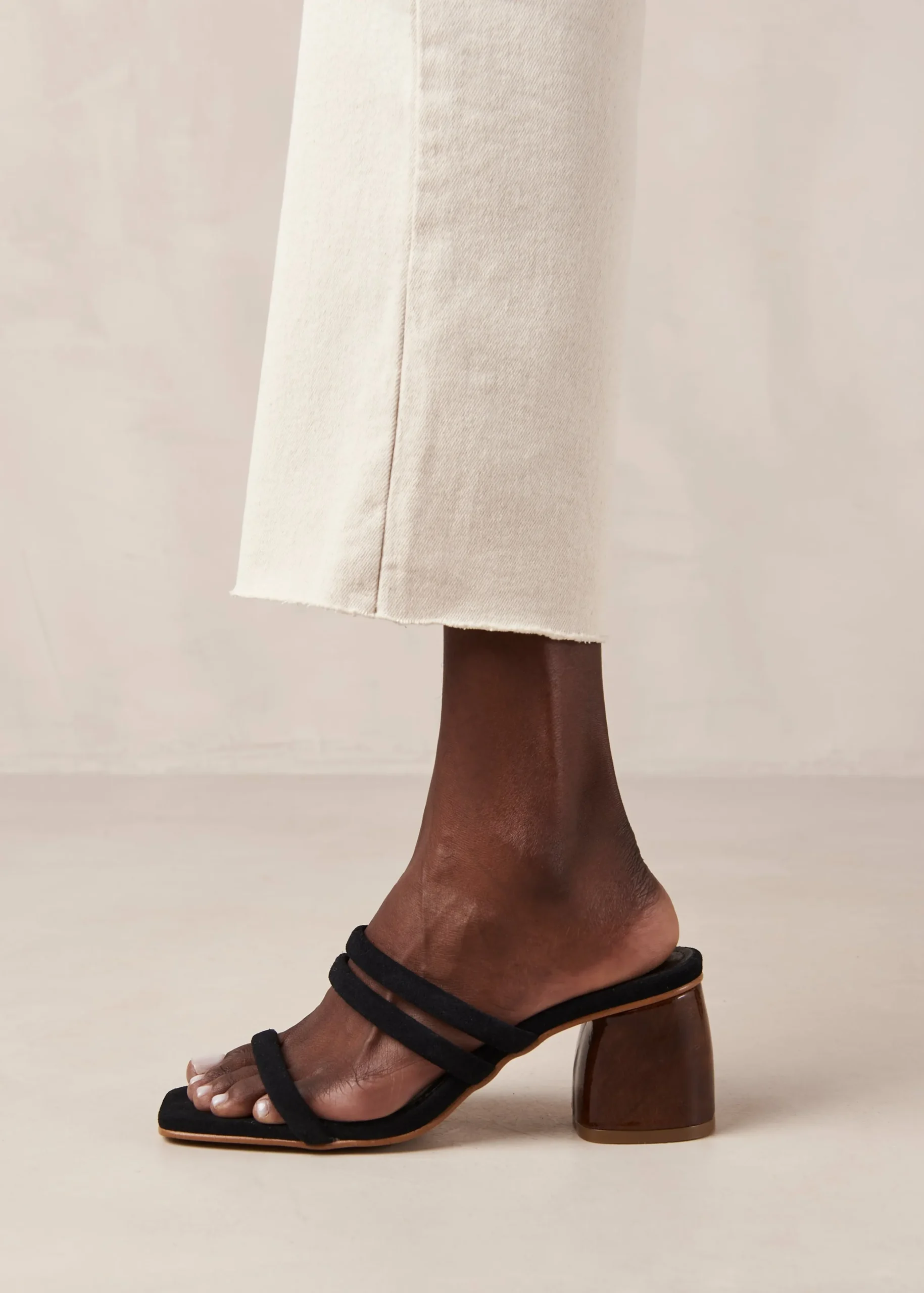 Grace - Sandalias Verdes De Piel