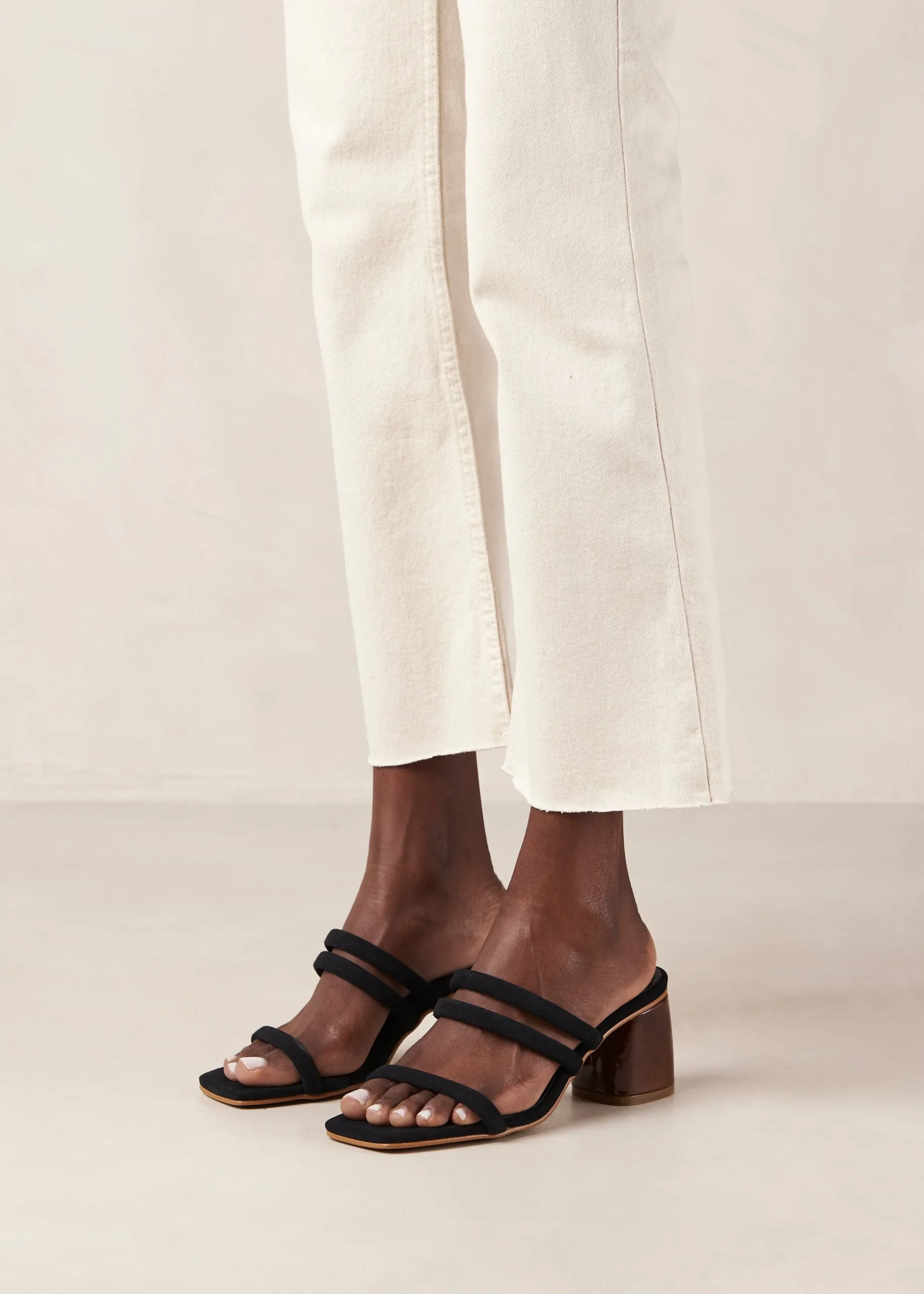 Grace - Sandalias Verdes De Piel
