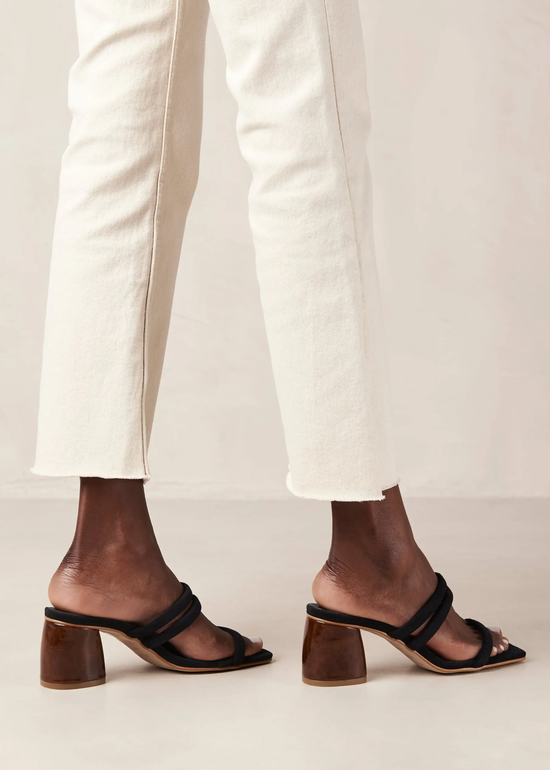Grace - Sandalias Verdes De Piel