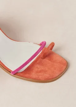 Harllow Sandalias De Cuero Negro