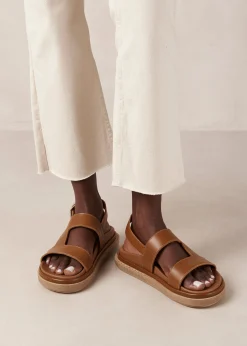 Harper - Sandalias Negras De Piel