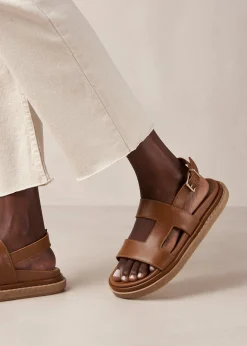 Harper - Sandalias Negras De Piel