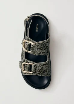 Harper - Sandalias Rojas Y Rosas De Piel