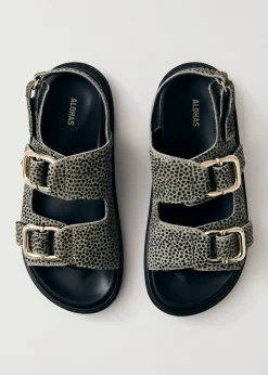 Harper - Sandalias Rojas Y Rosas De Piel