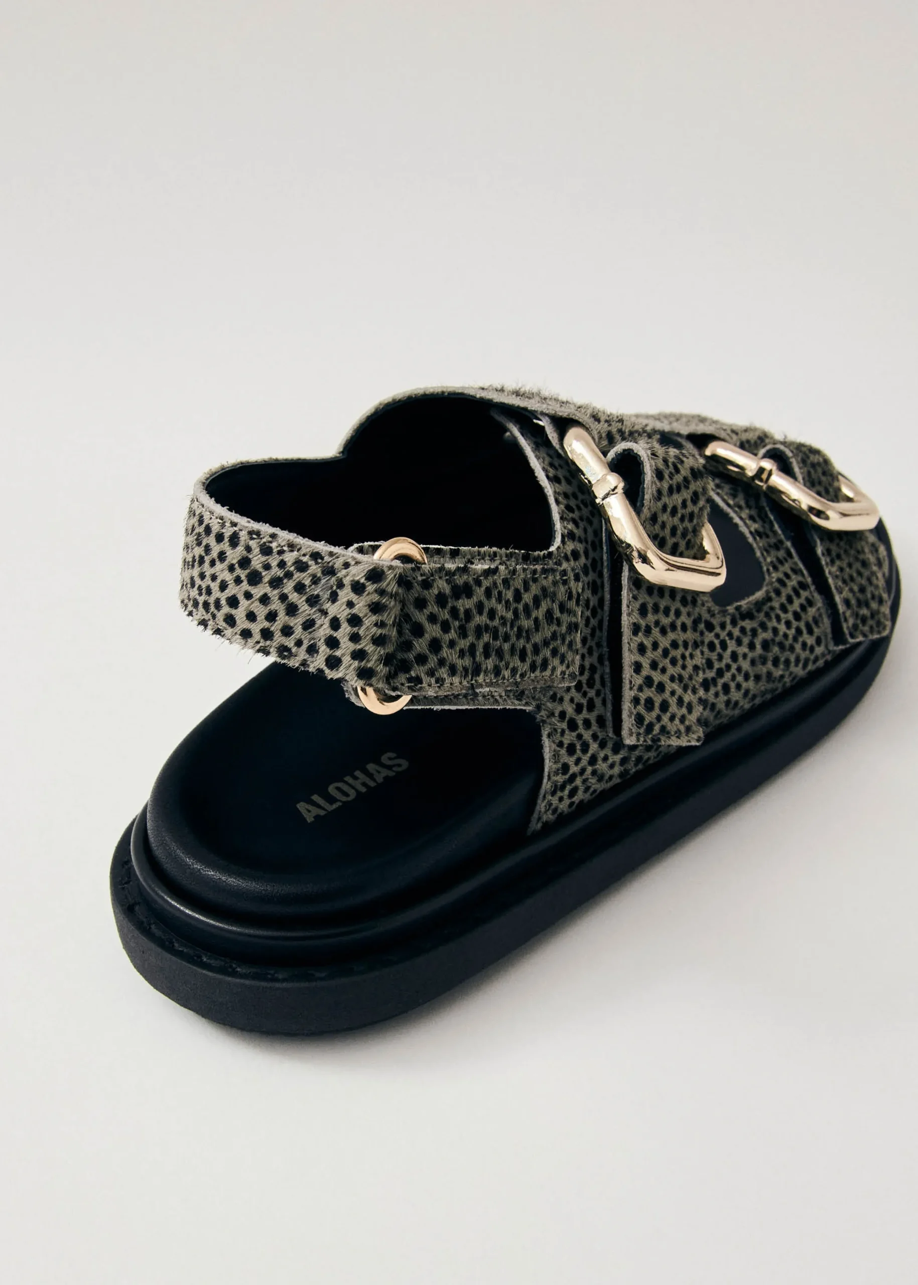 Harper - Sandalias Rojas Y Rosas De Piel