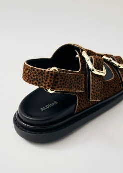 Harper Sandalias De Ante Caqui