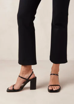 Harper Sandalias De Cuero Suave Marrón