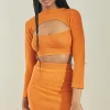 Hustle - Top De Punto Naranja
