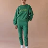 Iconic - Pantalón De Chándal Verde Oscuro