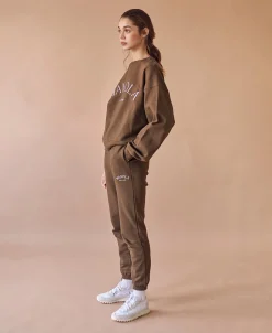 Iconica - Pantalón De Chándal Marrón