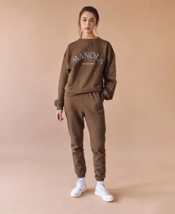 Iconica - Pantalón De Chándal Marrón