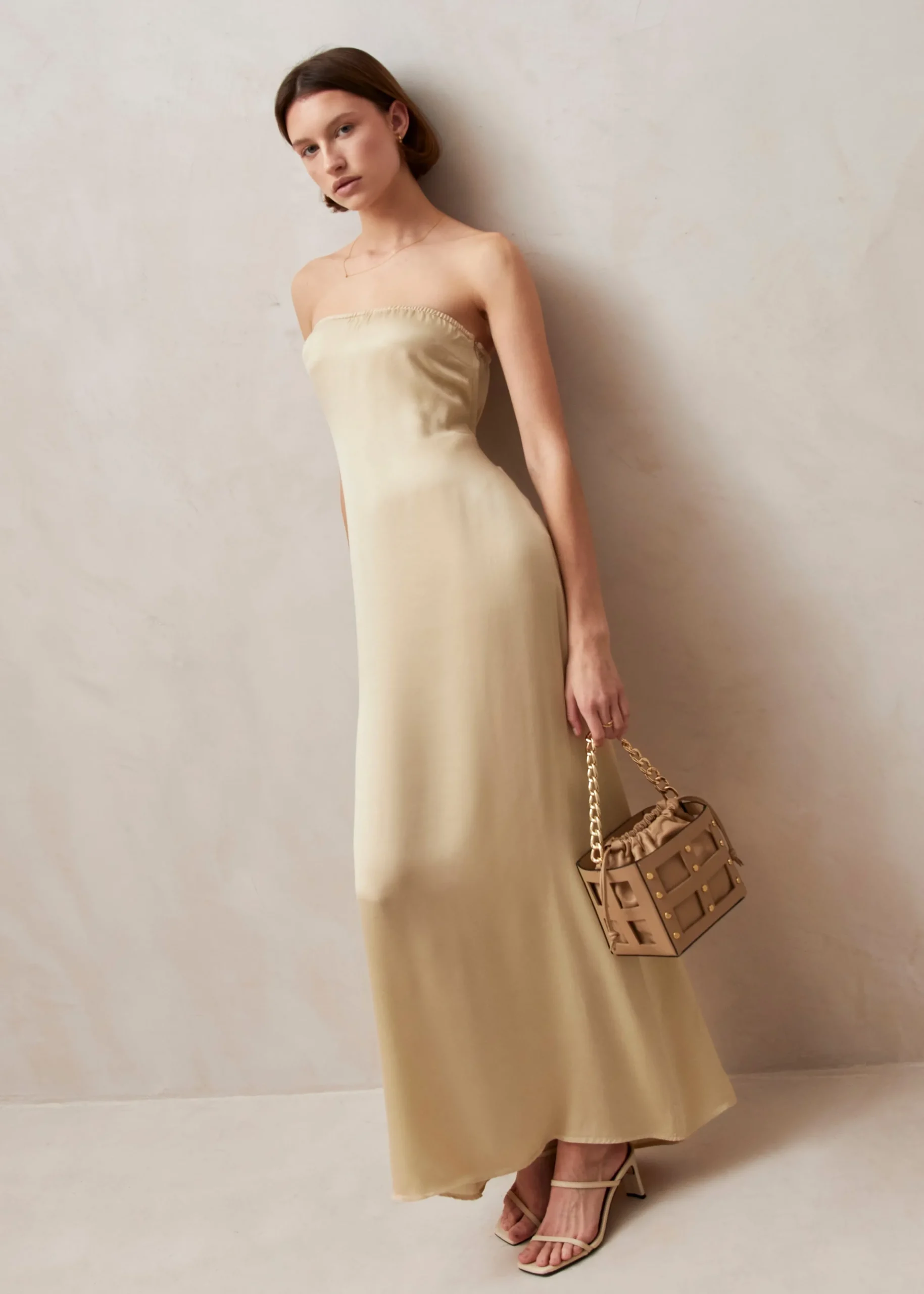 Ilia - Maxivestido Beige