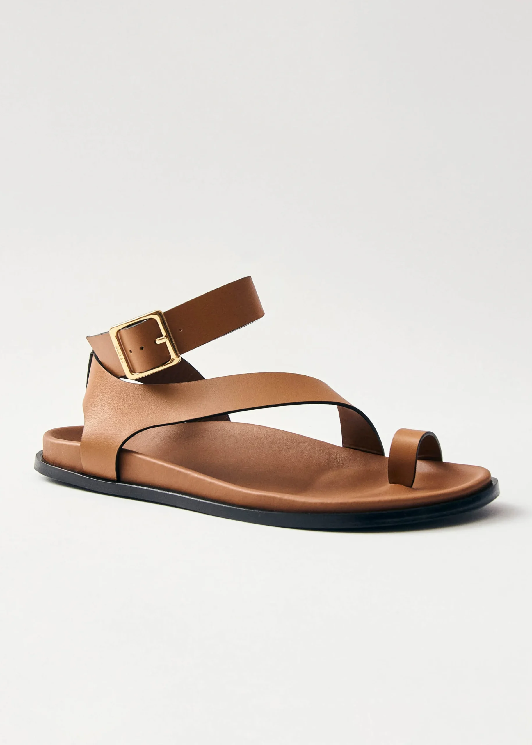 Jessa Onix Sandalias De Cuero Color Crema