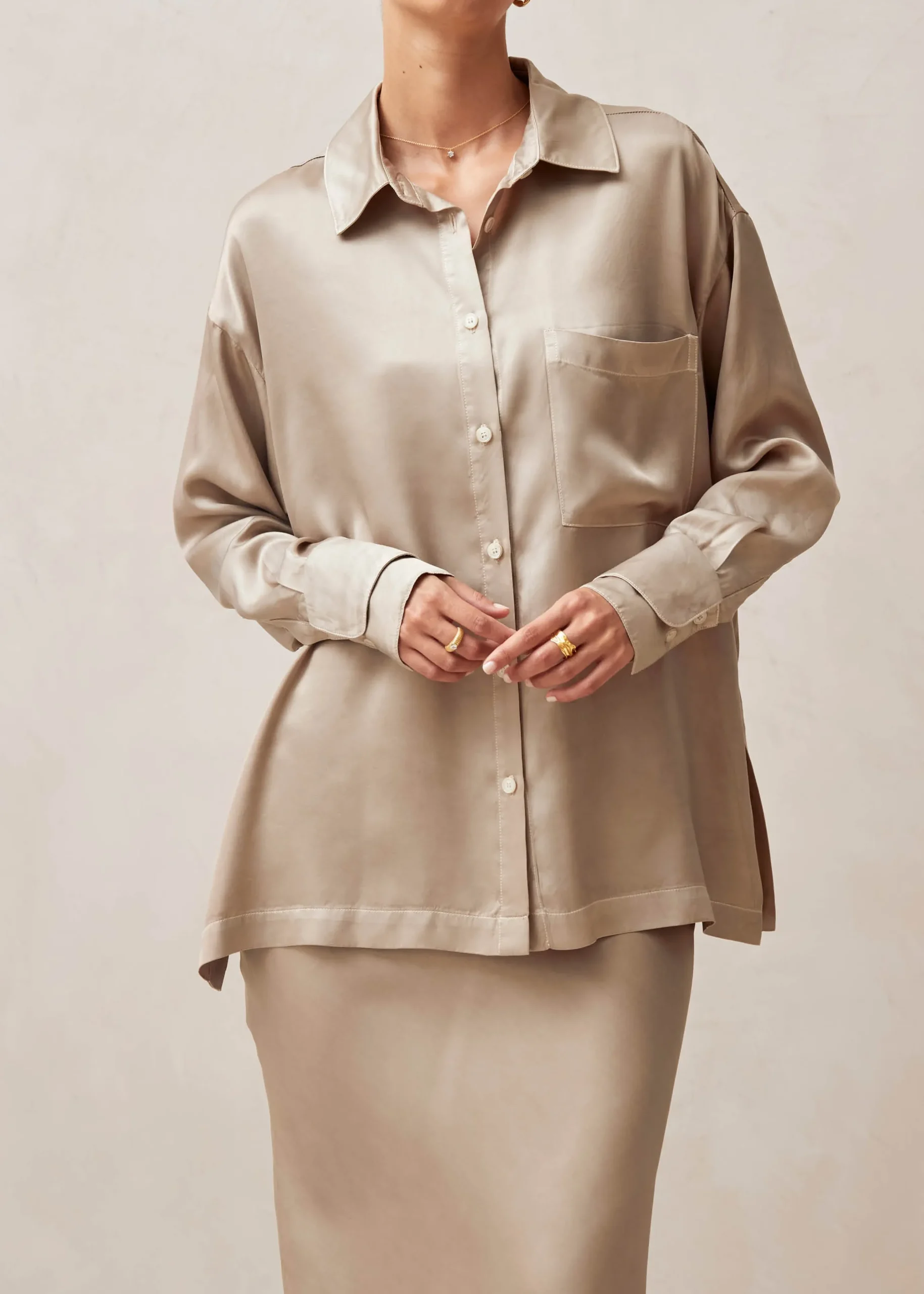 Kirton Camisa Plateada