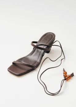 Kizzi Sandalias De Cuero Marrón