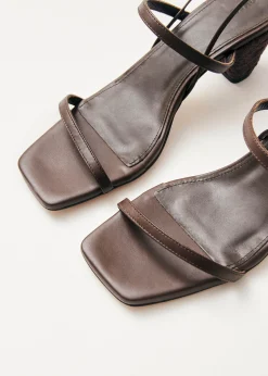 Kizzi Sandalias De Cuero Marrón