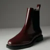 Lanz - Botines Chelsea Burdeos
