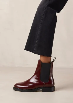 Lanz - Botines Chelsea Burdeos