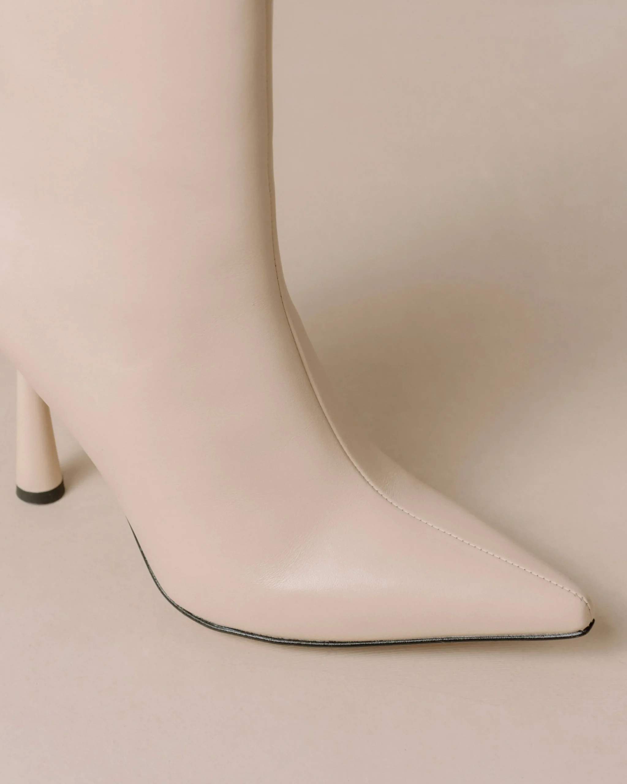 Leo - Botas Blancas De Piel