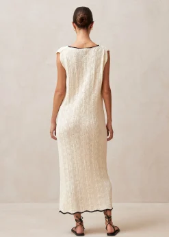 Lia Vestido Maxi En Ecru
