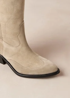 Liberty - Botas Cowboy De Ante Beige