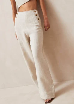 Lili Pantalones Beige