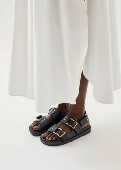 Lorelei - Sandalias Marrones De Piel