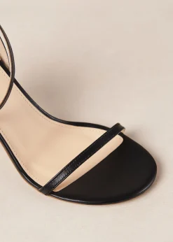 Lorelei - Sandalias Negras De Piel