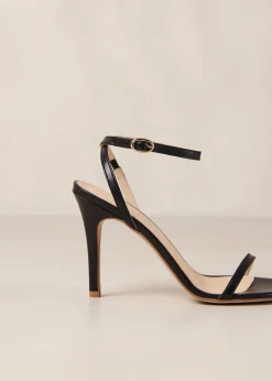 Lorelei - Sandalias Negras De Piel