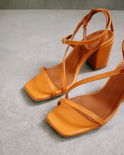 Manhattan - Sandalias De Piel Blanca