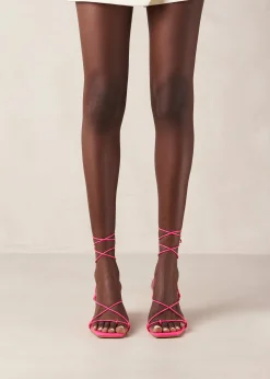 Manhattan - Sandalias De Tacón Naranja