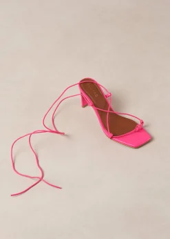 Manhattan - Sandalias De Tacón Naranja