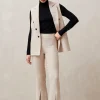 Martina - Pantalones Flare Beige
